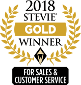 Logo 2018 Gold Stevie Award